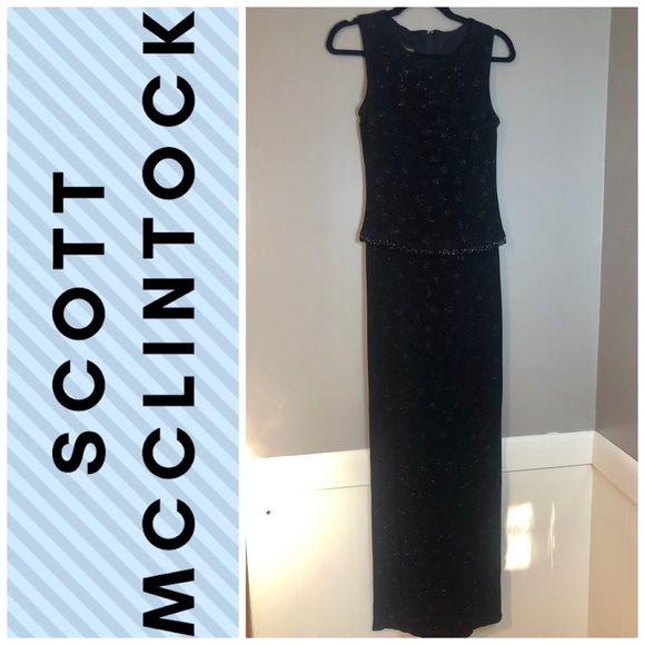 Scott McClintock Dresses & Skirts - Scott McClintock Vintage Evening Gown